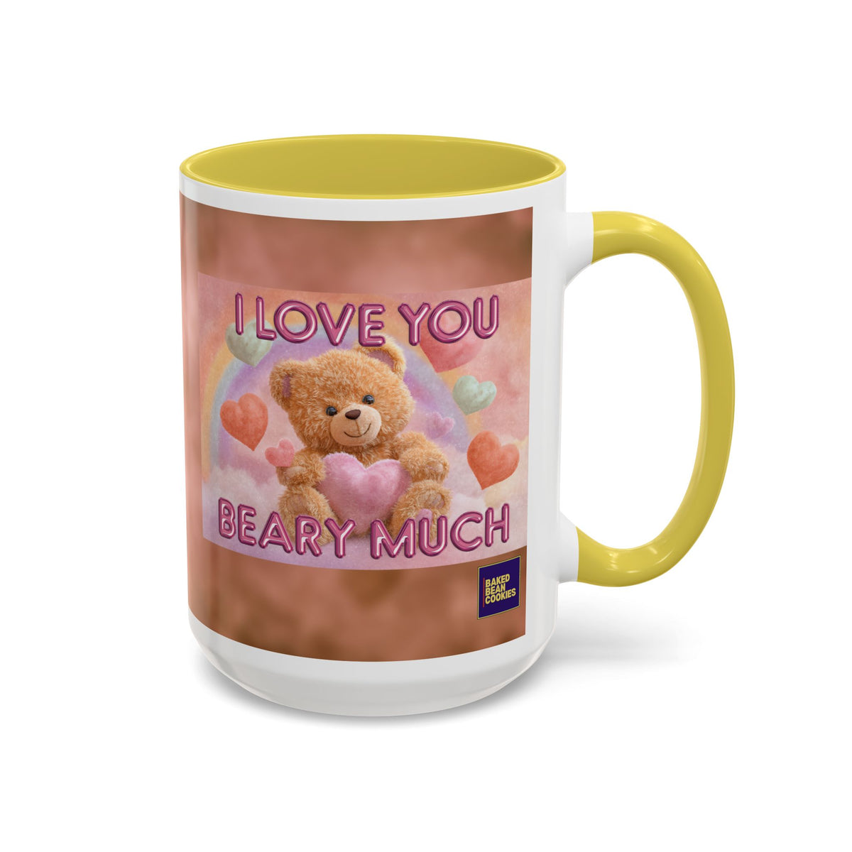 I Love You Beary Much Mug | 11oz or 15oz Colorful Ceramic Mug