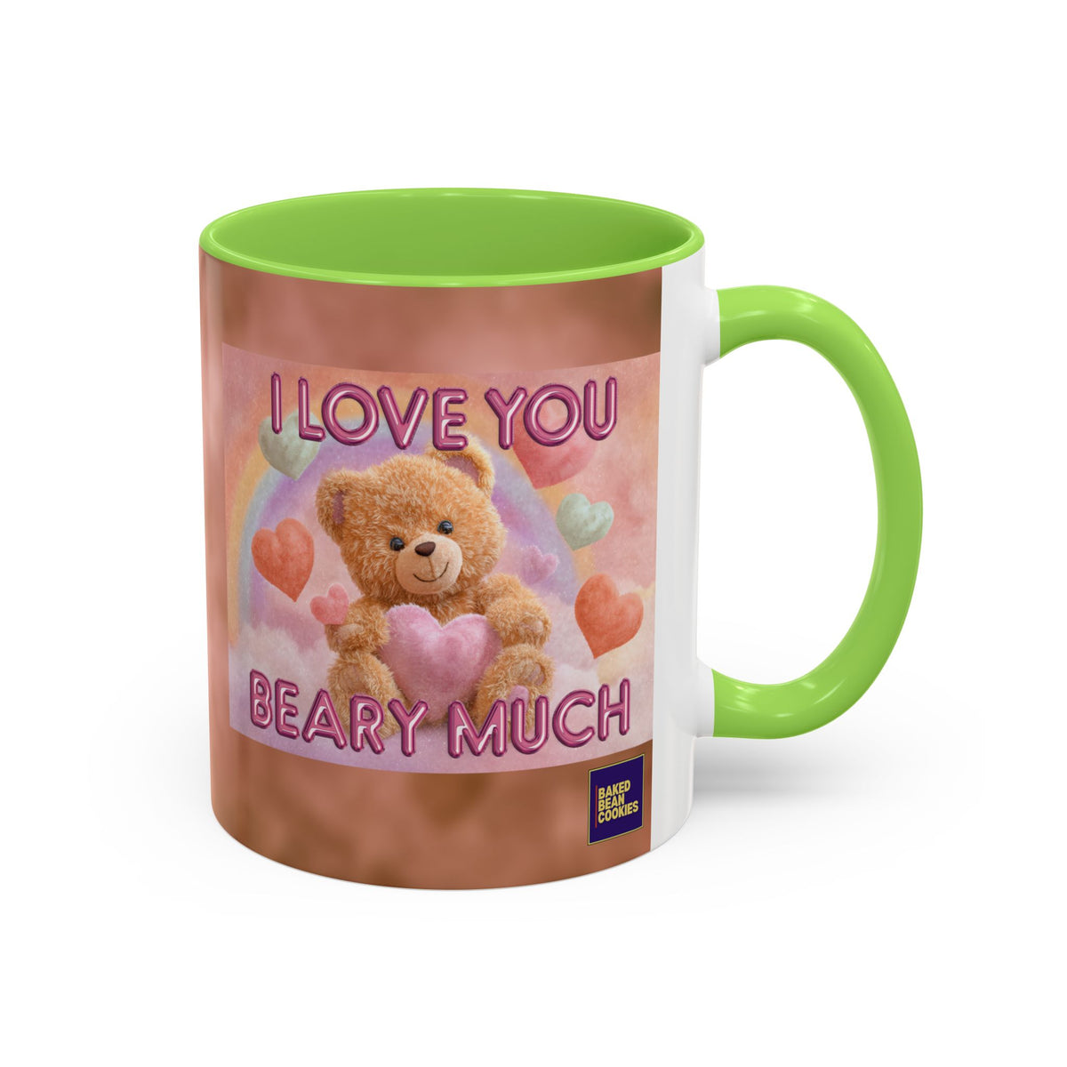 I Love You Beary Much Mug | 11oz or 15oz Colorful Ceramic Mug