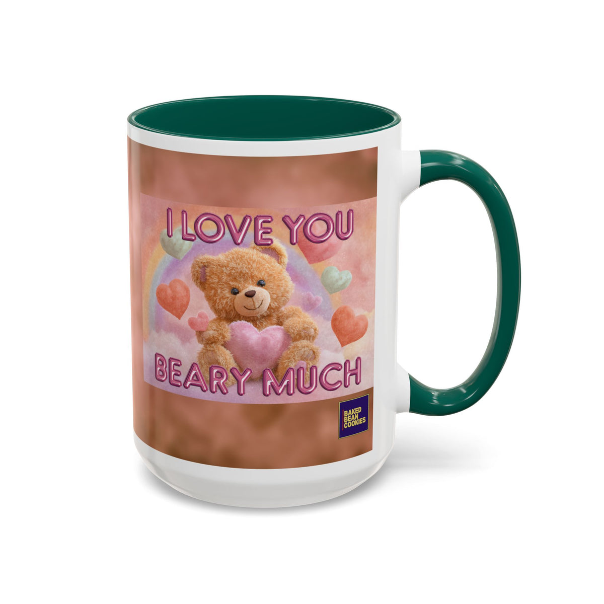 I Love You Beary Much Mug | 11oz or 15oz Colorful Ceramic Mug