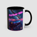 Retro Neon Sports Car Coffee Mug (11oz & 15oz)