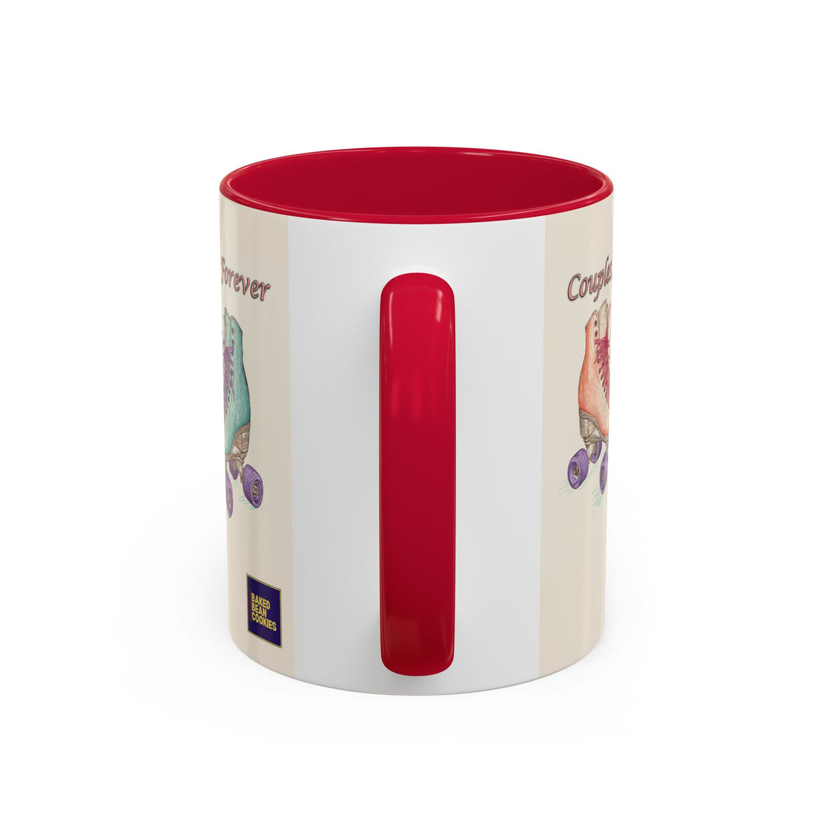 80s Retro Roller Skates Mug | 11oz or 15oz Colorful Ceramic Mug