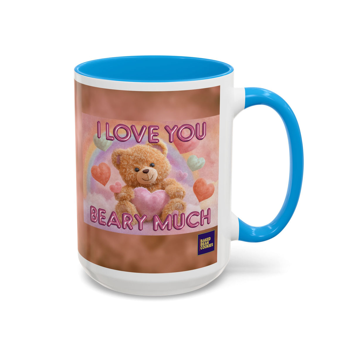 I Love You Beary Much Mug | 11oz or 15oz Colorful Ceramic Mug