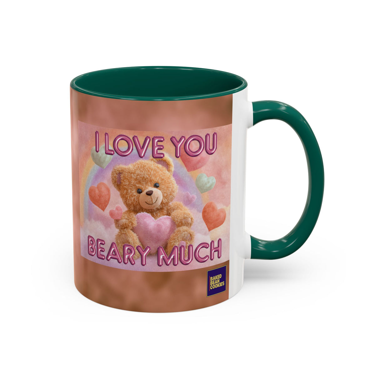 I Love You Beary Much Mug | 11oz or 15oz Colorful Ceramic Mug