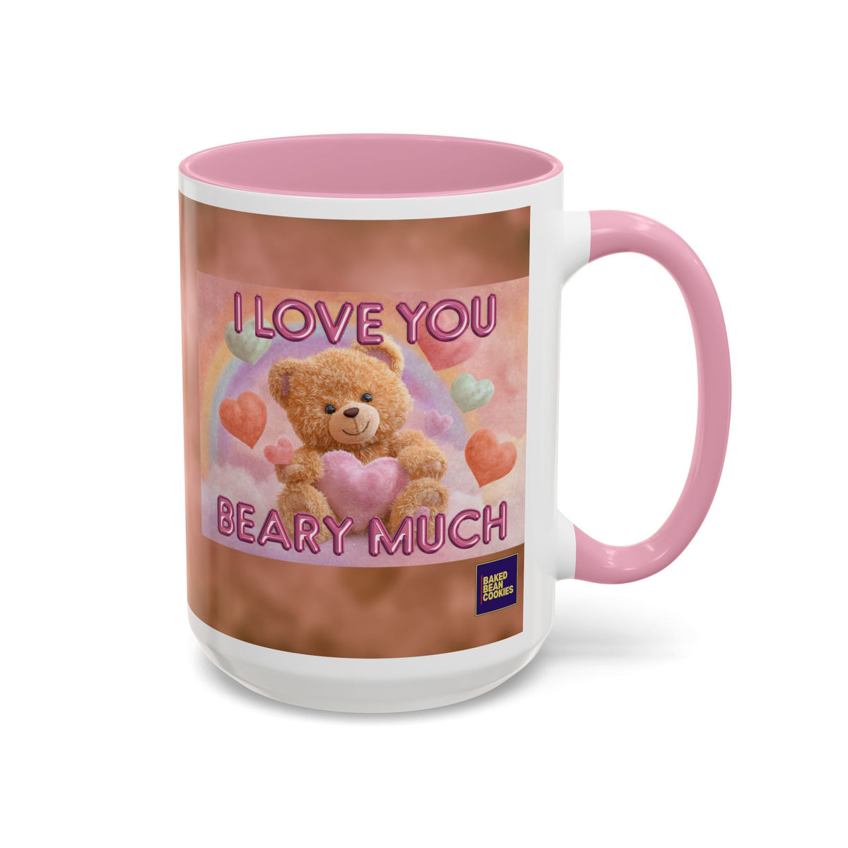 I Love You Beary Much Mug | 11oz or 15oz Colorful Ceramic Mug