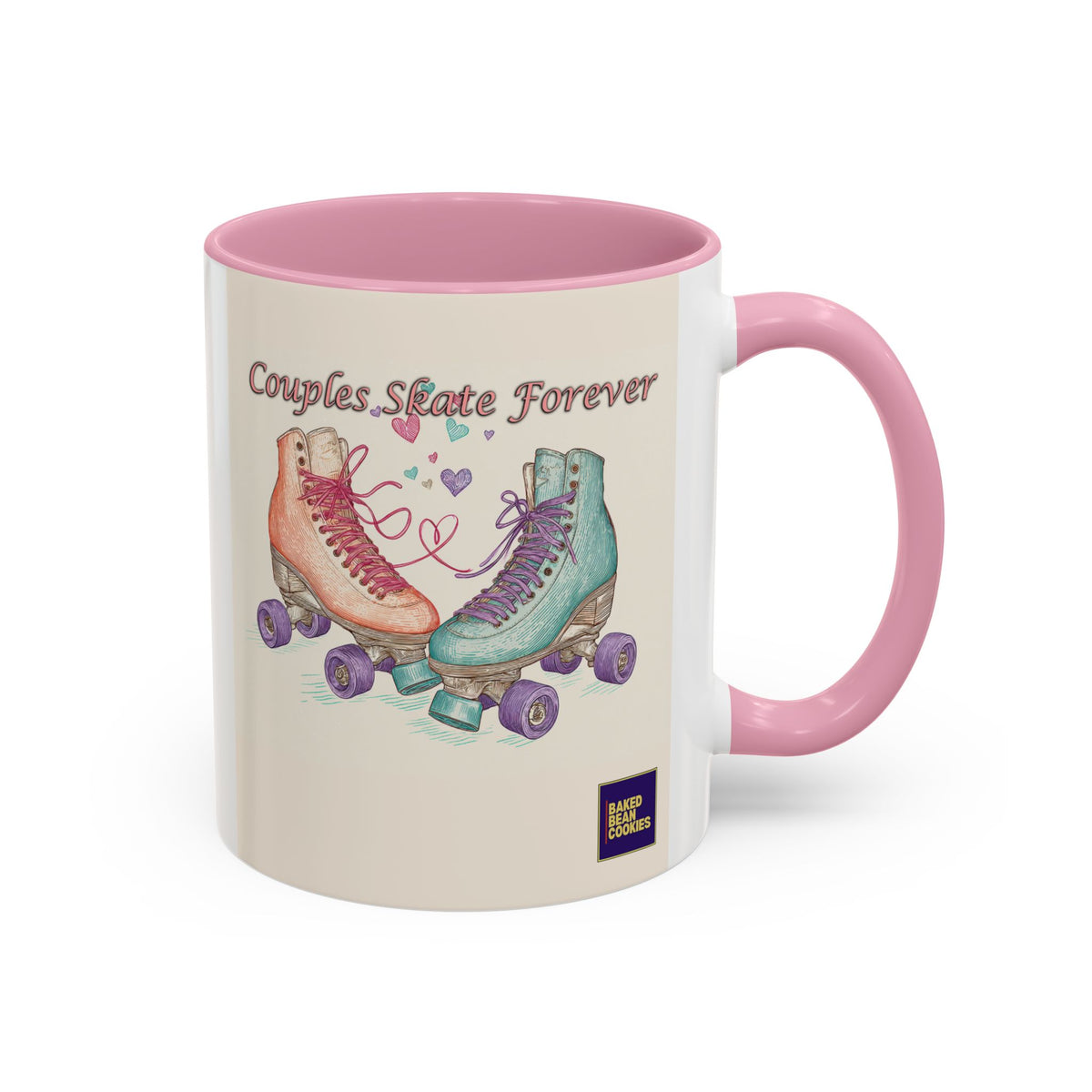 80s Retro Roller Skates Mug | 11oz or 15oz Colorful Ceramic Mug