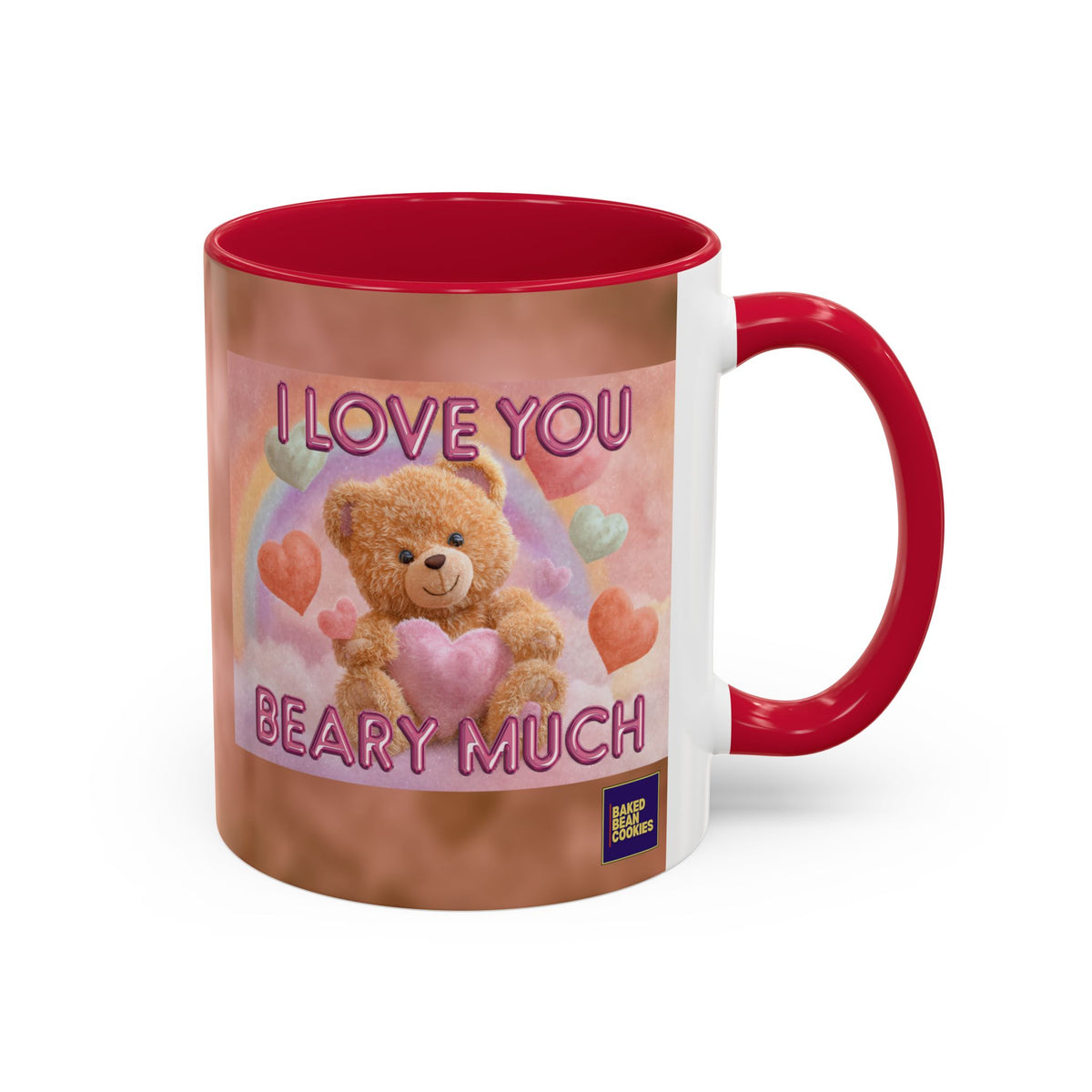 I Love You Beary Much Mug | 11oz or 15oz Colorful Ceramic Mug