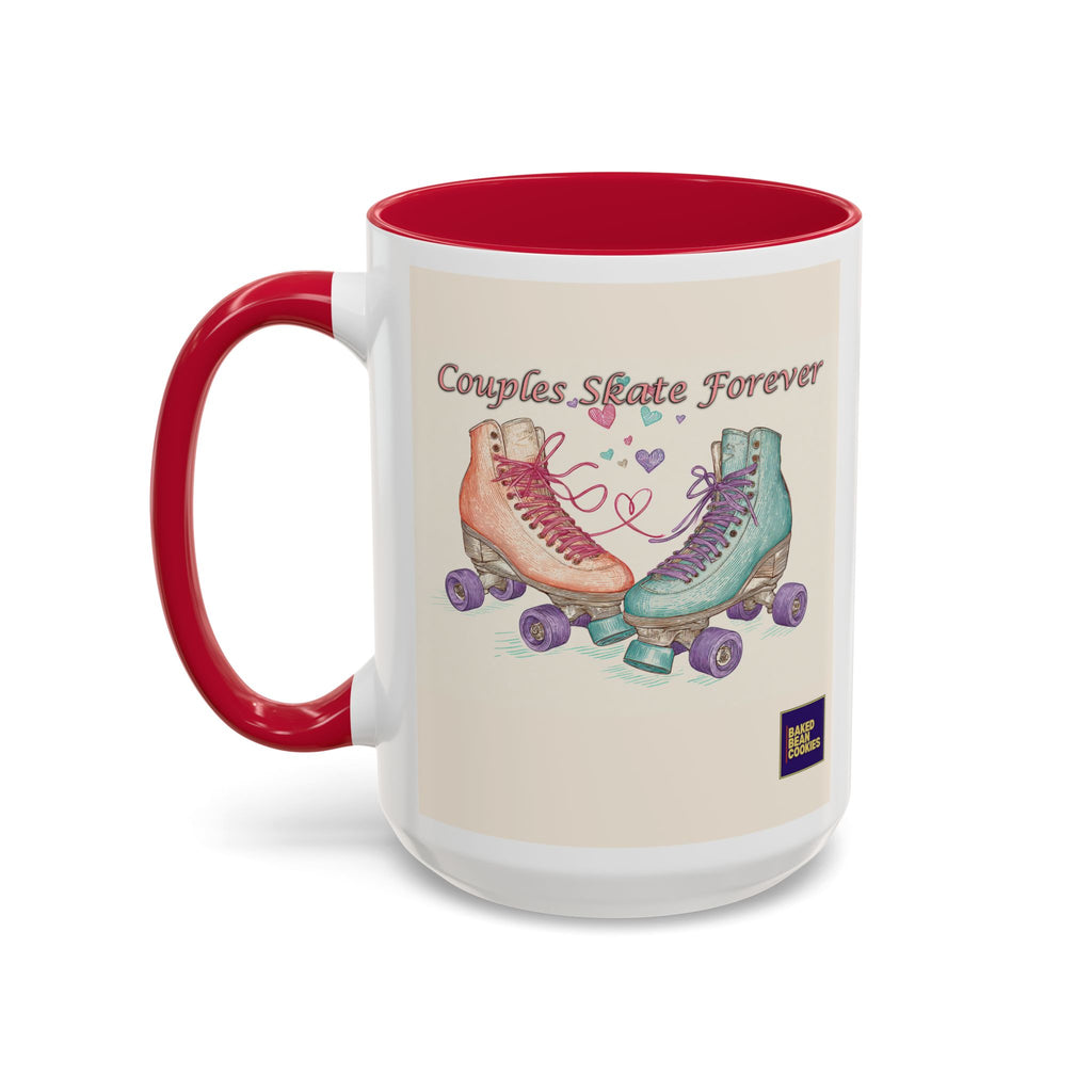 80s Retro Roller Skates Mug | 11oz or 15oz Colorful Ceramic Mug