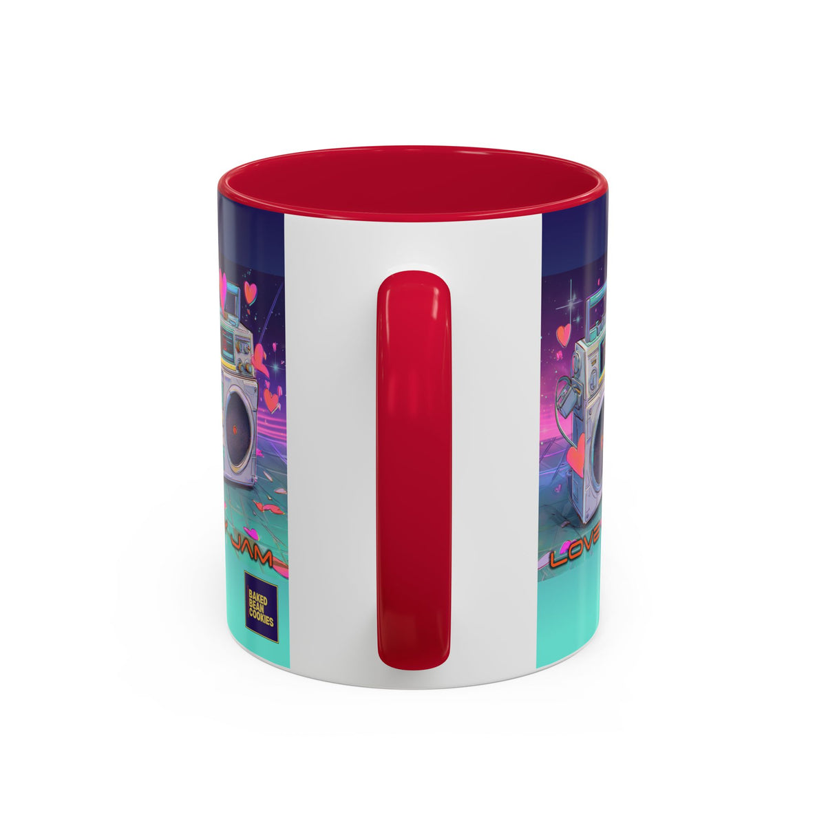 80s Retro Boombox mug | 11oz or 15 oz Colorful Ceramic Mug