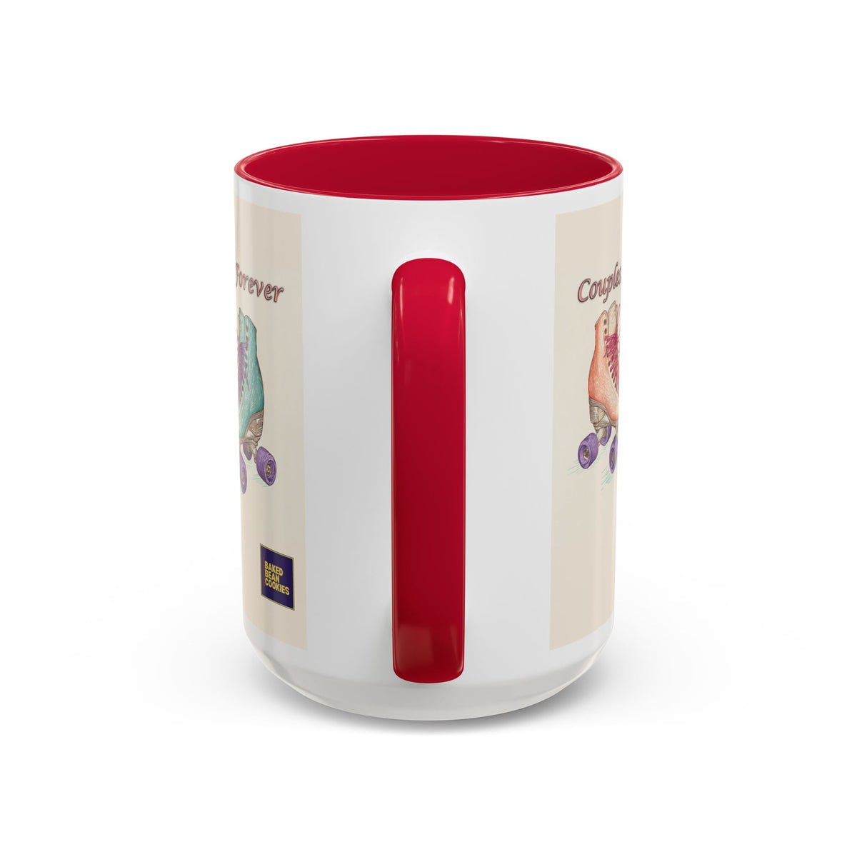 80s Retro Roller Skates Mug | 11oz or 15oz Colorful Ceramic Mug