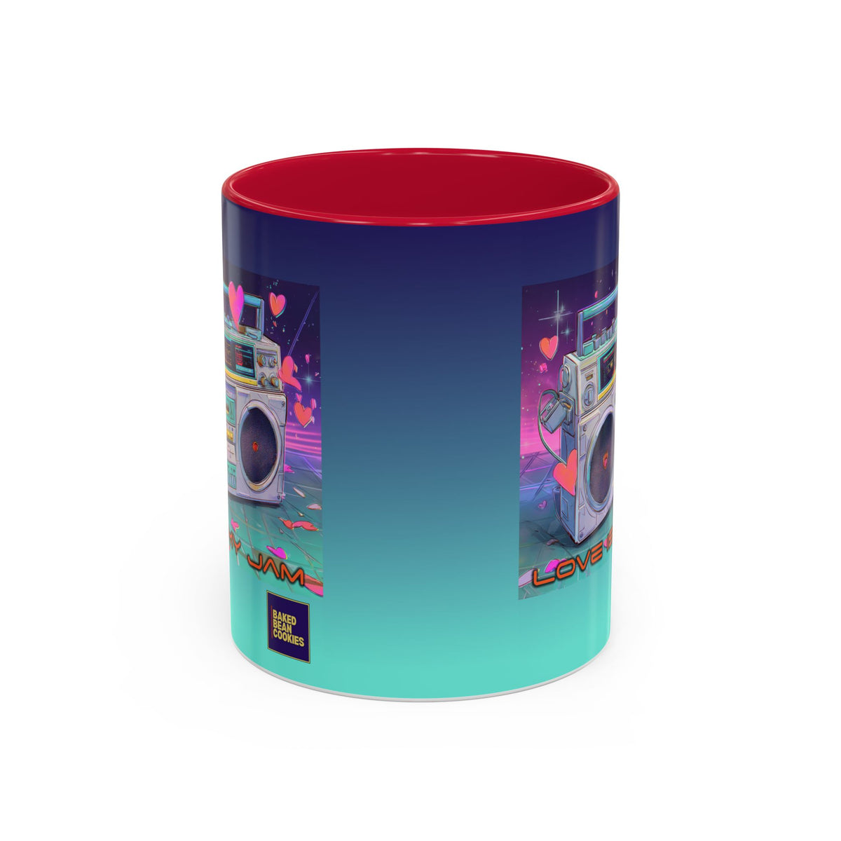 80s Retro Boombox mug | 11oz or 15 oz Colorful Ceramic Mug