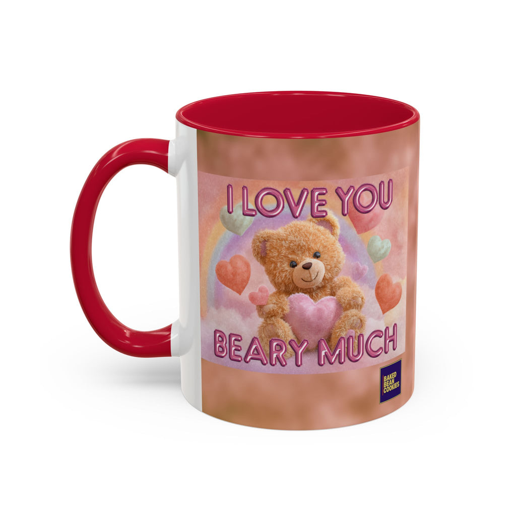 I Love You Beary Much Mug | 11oz or 15oz Colorful Ceramic Mug