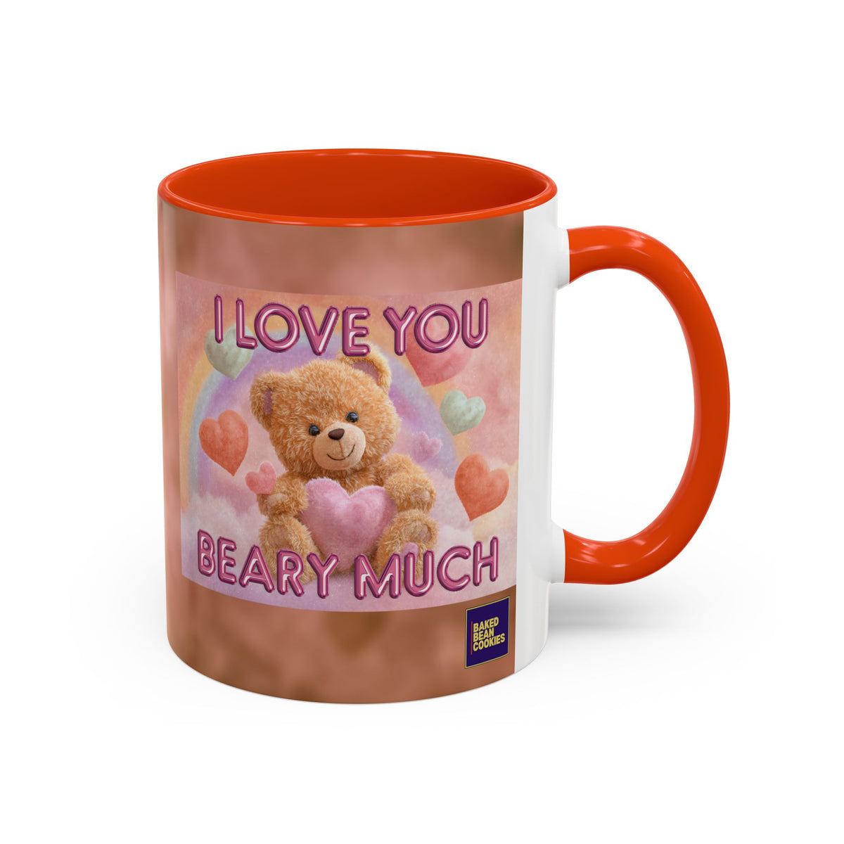 I Love You Beary Much Mug | 11oz or 15oz Colorful Ceramic Mug