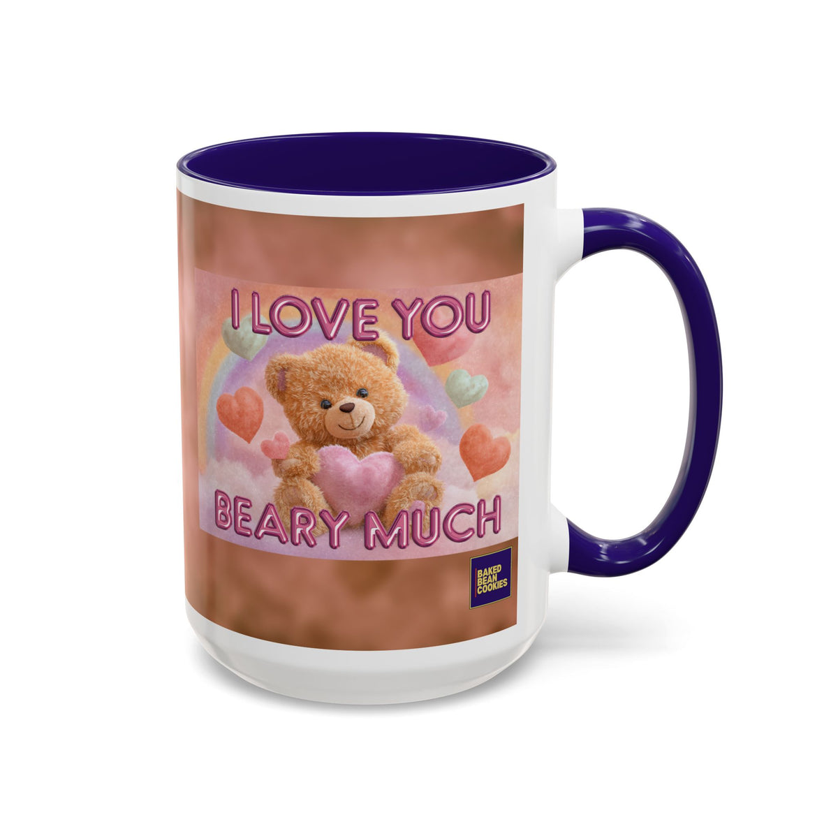 I Love You Beary Much Mug | 11oz or 15oz Colorful Ceramic Mug