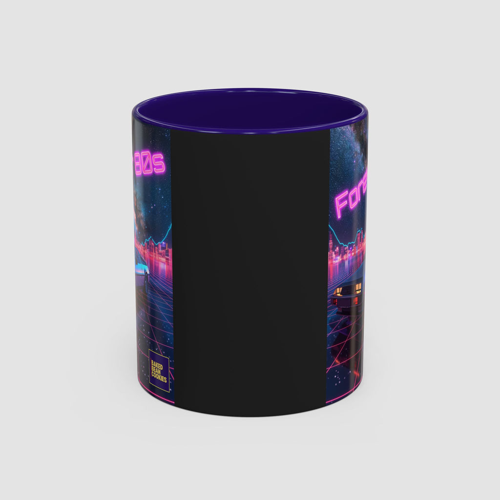 Retro Neon Sports Car Coffee Mug (11oz & 15oz)