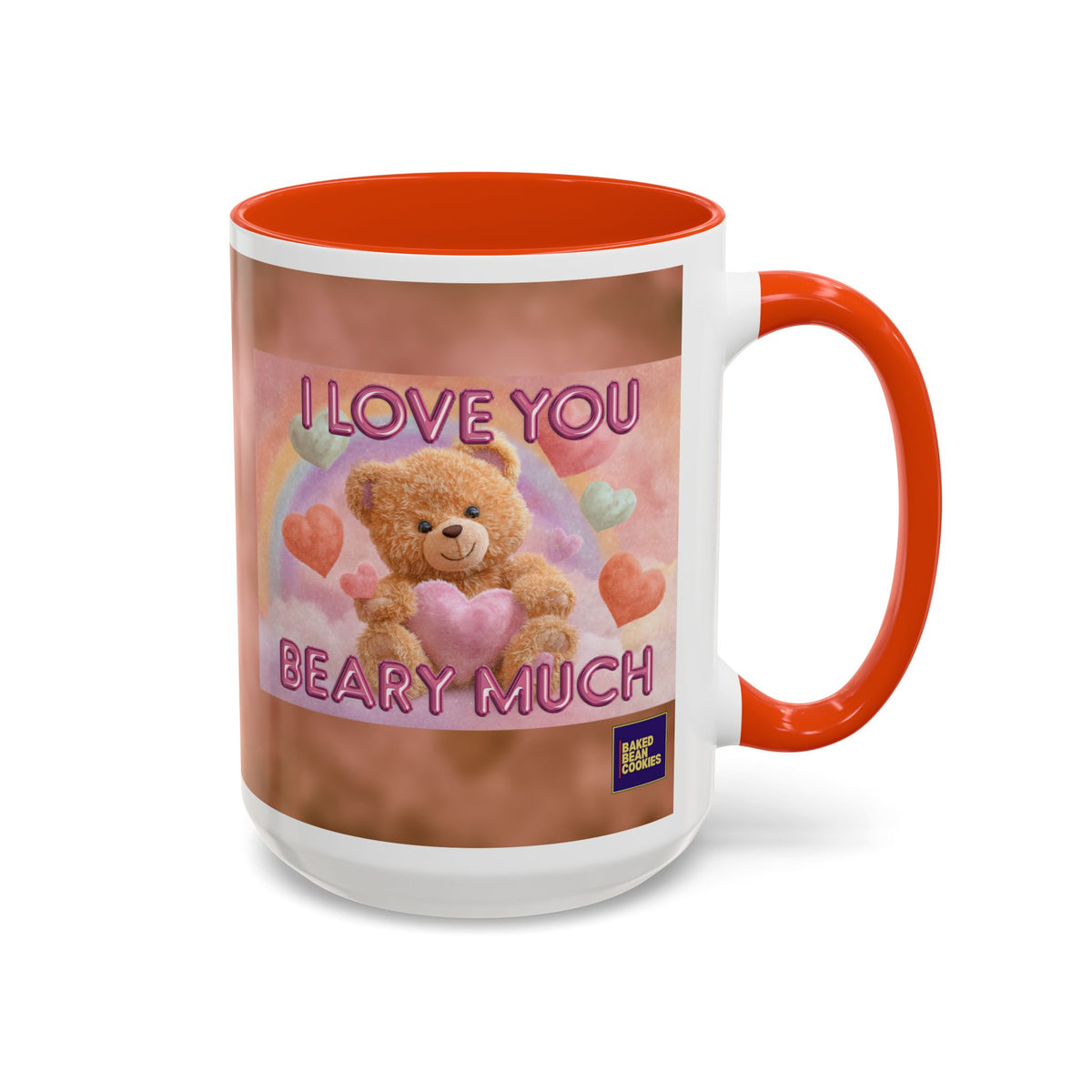 I Love You Beary Much Mug | 11oz or 15oz Colorful Ceramic Mug