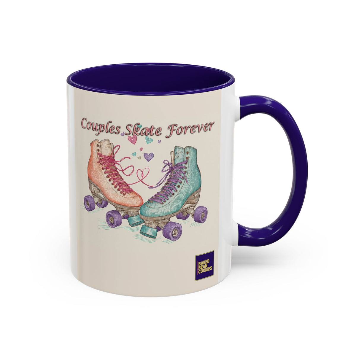 80s Retro Roller Skates Mug | 11oz or 15oz Colorful Ceramic Mug