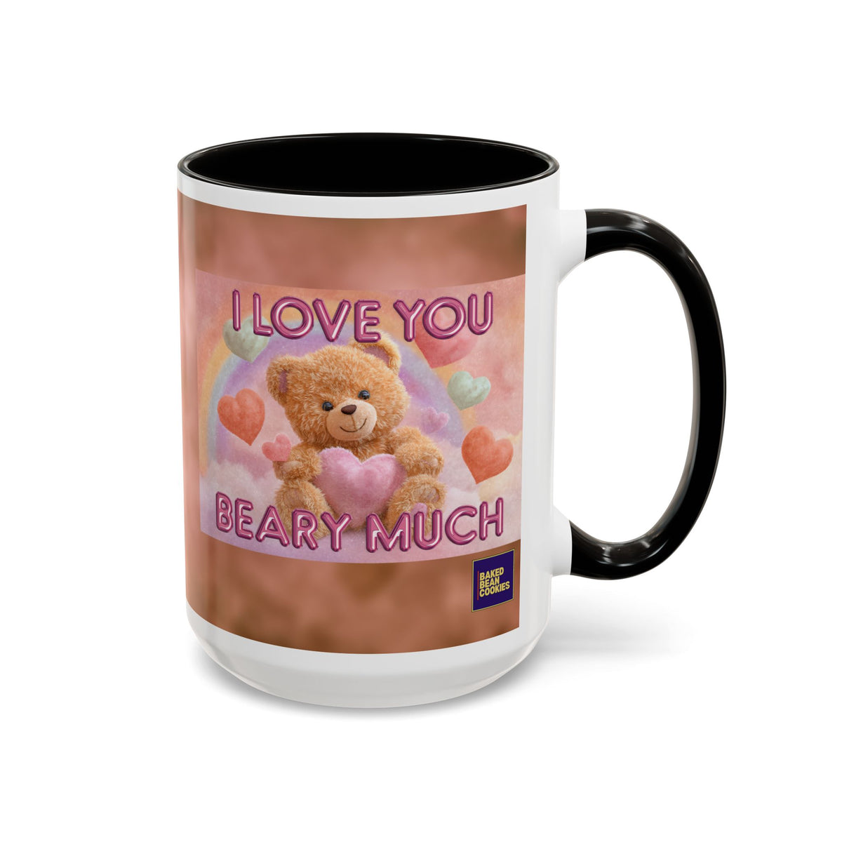 I Love You Beary Much Mug | 11oz or 15oz Colorful Ceramic Mug