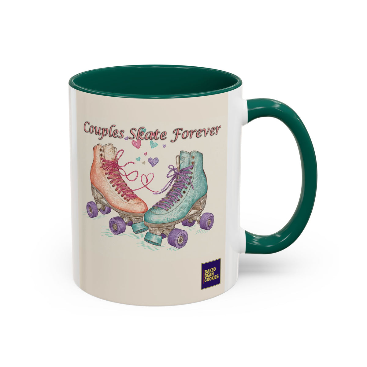 80s Retro Roller Skates Mug | 11oz or 15oz Colorful Ceramic Mug
