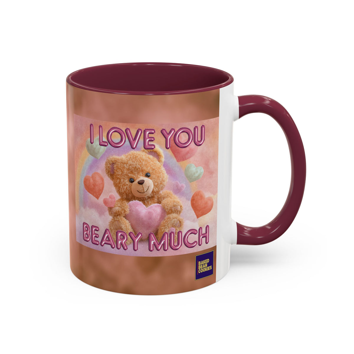 I Love You Beary Much Mug | 11oz or 15oz Colorful Ceramic Mug