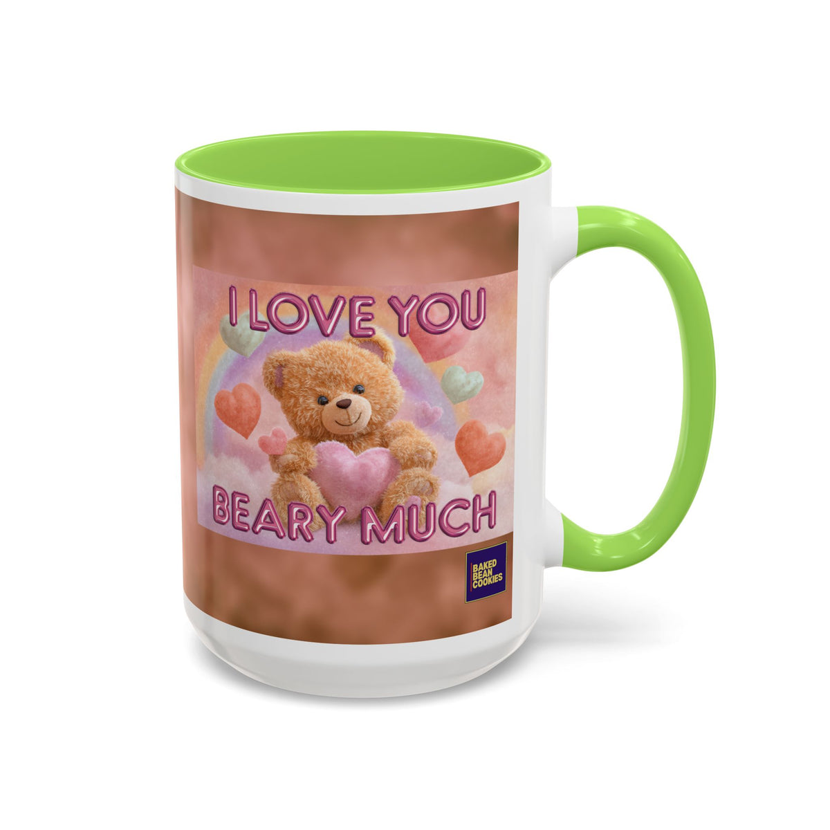 I Love You Beary Much Mug | 11oz or 15oz Colorful Ceramic Mug