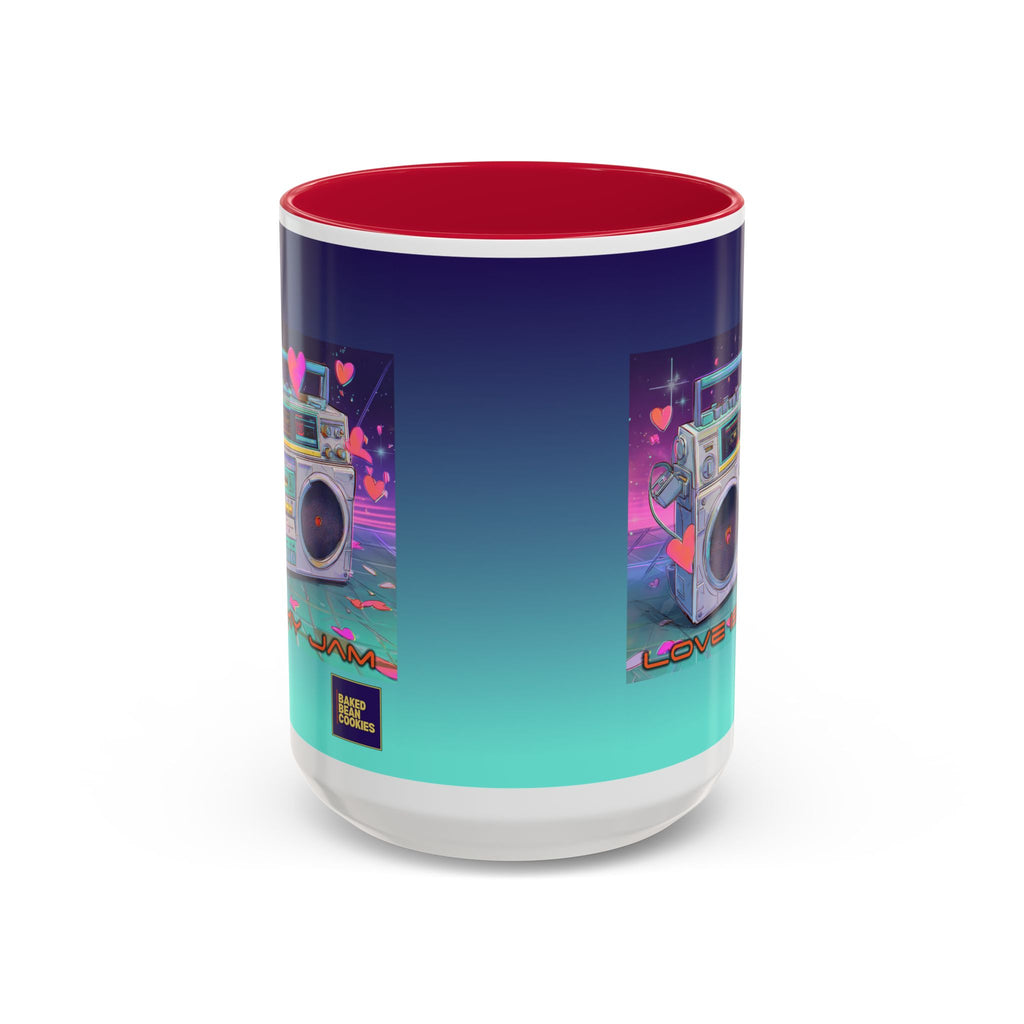 80s Retro Boombox mug | 11oz or 15 oz Colorful Ceramic Mug