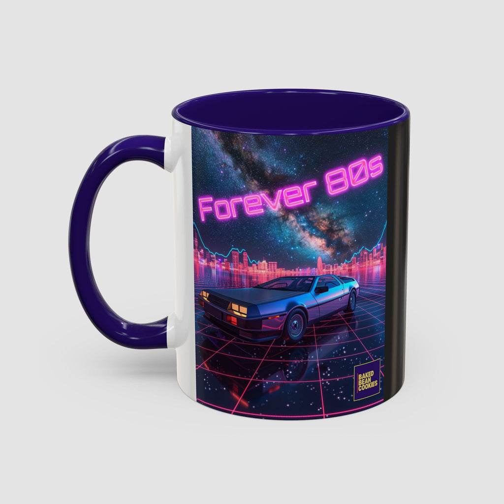 Retro Neon Sports Car Coffee Mug (11oz & 15oz)