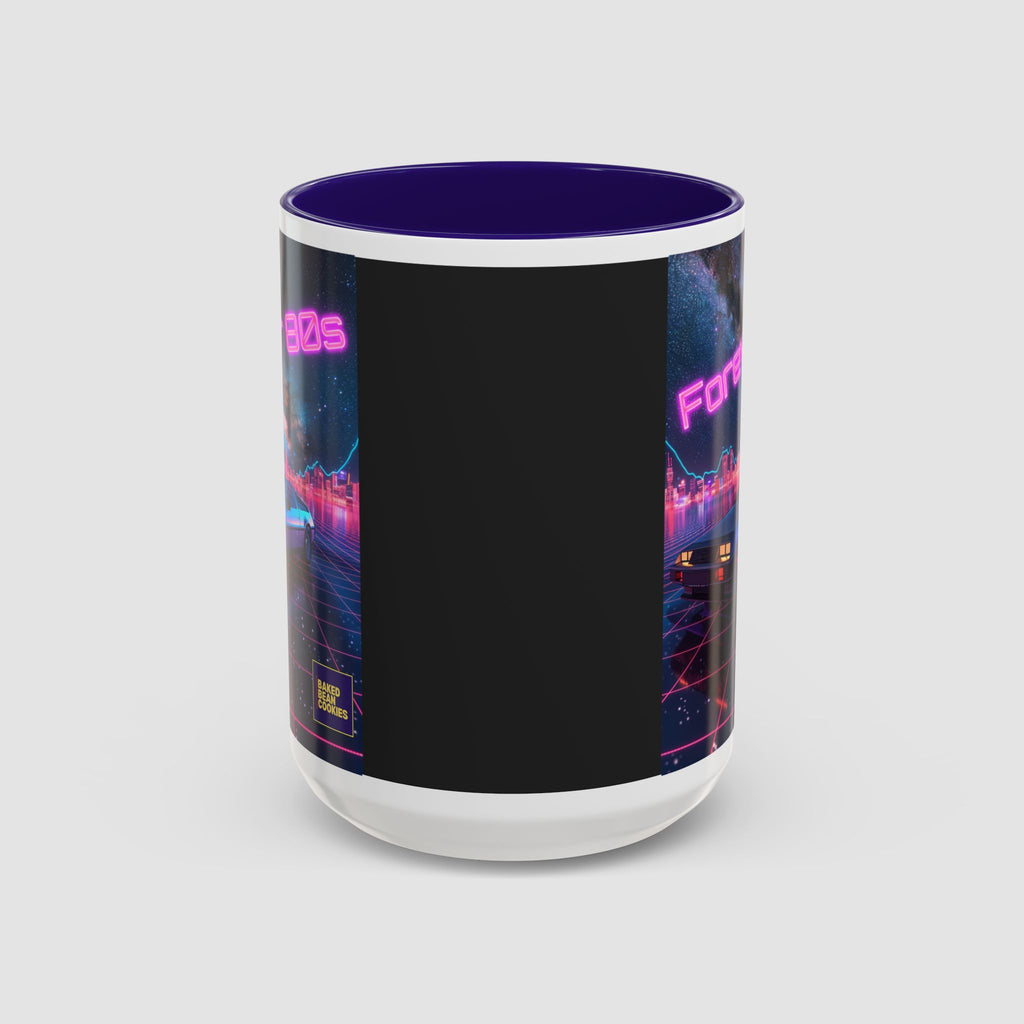 Retro Neon Sports Car Coffee Mug (11oz & 15oz)
