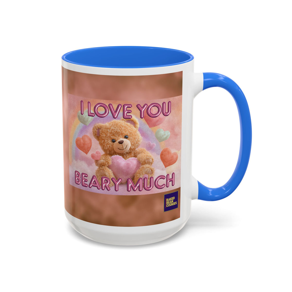 I Love You Beary Much Mug | 11oz or 15oz Colorful Ceramic Mug