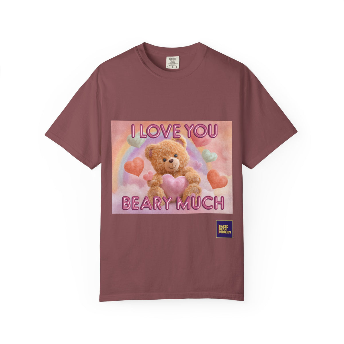 I Love You Beary Much T-Shirt — Cute Teddy Bear Valentine's Tee