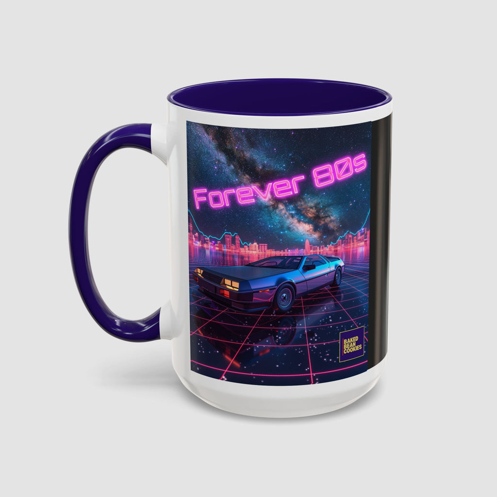 Retro Neon Sports Car Coffee Mug (11oz & 15oz)